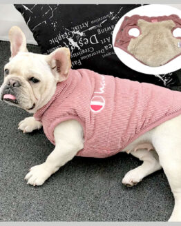 Bulldog francés chaleco teérmico para perros marca Gordogs bulldogs ropa para perro chaleco furry